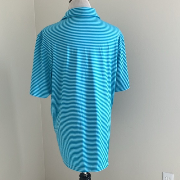 Vineyard Vines Kennedy Stripe Sankaty Performance Polo - Picture 5 of 9